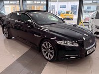 USED 2013 13 JAGUAR XJ 3.0d V6 Portfolio Saloon 4dr Diesel Auto Euro 5 (s/s) (LWB) (275 ps) REAR ENTERTAINMENT + PAN SROOF + MERIDIAN SOUND SYS + 2 KEYS!