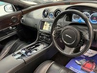 USED 2013 13 JAGUAR XJ 3.0d V6 Portfolio Saloon 4dr Diesel Auto Euro 5 (s/s) (LWB) (275 ps) REAR ENTERTAINMENT + PAN SROOF + MERIDIAN SOUND SYS + 2 KEYS!
