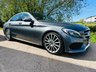 USED 2017 67 MERCEDES-BENZ C CLASS 2.1 C220d AMG Line (Premium) G-Tronic+ Euro 6 (s/s) 4dr 12 MONTHS MOT, CLEAN CAR