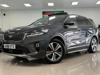 USED 2018 68 KIA SORENTO 2.2 CRDi GT-Line S SUV 5dr Diesel Auto AWD Euro 6 (s/s) (197 bhp) 