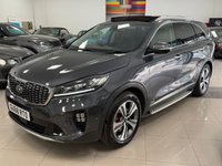 USED 2018 68 KIA SORENTO 2.2 CRDi GT-Line S SUV 5dr Diesel Auto AWD Euro 6 (s/s) (197 bhp) 