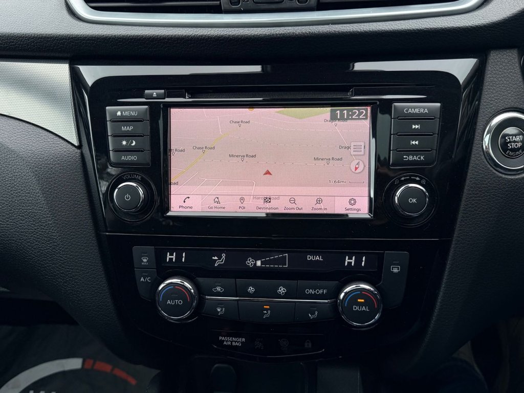 USED 2018 68 NISSAN QASHQAI 1.3 DIG-T N-Connecta SUV 5dr Petrol DCT Auto Euro 6 (s/s) (160 ps) PAN ROOF+360 CAMERA+SAT NAV