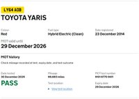 USED 2014 64 TOYOTA YARIS 1.5 VVT-h Excel Hatchback 5dr Petrol Hybrid E-CVT Euro 6 (15in Alloy) (101 ps) Comprehensive TOYOTA Service History  |  Set of 2 Keys