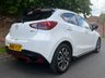 USED 2016 66 MAZDA MAZDA2 1.5 SKYACTIV-G Sport Black Hatchback 5dr Petrol Manual Euro 6 (s/s) (90 ps) 2 OWNERS, FULL  SERVICE HISTORY, 9 SERVICES, 1YR MOT, NAV, ALLOYS, AIR CON, BLUETOOTH, CRUISE, PARKING SENSORS, DAB RADIO CD, E/WINDOWS, R/LOCKING, FREE WARRANTY, FINANCE AVAILABLE, HPI CLEAR, PART EXCHANGE WELCOME,