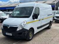 USED 2018 18 VAUXHALL MOVANO 2.3 CDTi 3500 Panel Van 5dr Diesel Manual FWD L2 H2 Euro 6 (130 ps) 