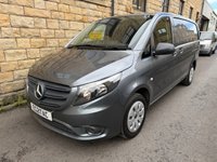 USED 2021 21 MERCEDES-BENZ VITO 1.7 114 CDI Progressive Panel Van 5dr Diesel Manual FWD L2 Euro 6 (s/s) (LWB) (136 ps) LWB, Exceptional, Superb Colour