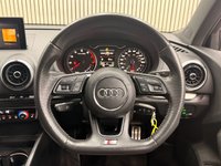 USED 2018 68 AUDI A3 1.0 TFSI 30 S line Sportback 5dr Petrol Manual Euro 6 (s/s) (116 ps) Complementary 6 Months RAC Warranty and 12 Months RAC Breakdown Cover Also Receive a Full MOT With All Advisory Work Completed, Fresh Engine Service and RAC Multipoint Check Before Collection/Delivery