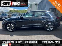 USED 2023 23 AUDI Q8 E-TRON 55 Sport SUV 5dr Electric Auto quattro 114kWh (11kW Charger) (408 ps) 1 OWNER FROM BRAND NEW + FULLY SERVICED + MASSIVE FACTORY SPEC + 1 YR MOT