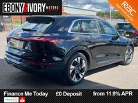 USED 2023 23 AUDI Q8 E-TRON 55 Sport SUV 5dr Electric Auto quattro 114kWh (11kW Charger) (408 ps) 1 OWNER FROM BRAND NEW + FULLY SERVICED + MASSIVE FACTORY SPEC + 1 YR MOT