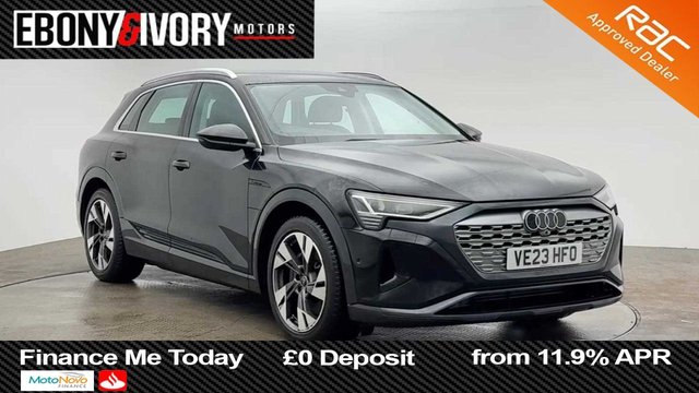View our Audi Q8 E-Tron 55 Sport SUV 5dr Electric Auto quattro 114kWh (11kW Charger) (408 ps)