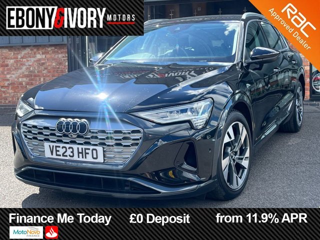 View our Audi Q8 E-Tron 55 Sport SUV 5dr Electric Auto quattro 114kWh (11kW Charger) (408 ps)