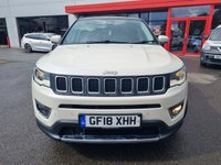 USED 2018 18 JEEP COMPASS 1.4T MultiAirII Limited SUV 5dr Petrol Manual Euro 6 (s/s) (140 ps) 