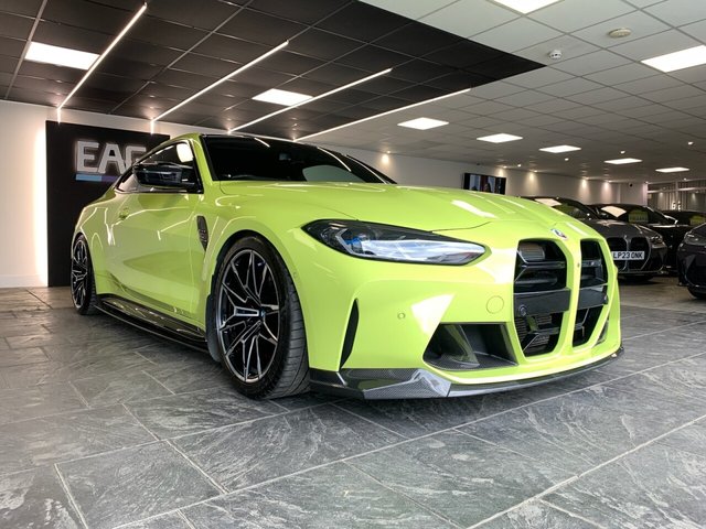 USED 2021 21 BMW M4 3.0 BiTurbo Competition Coupe 2dr Petrol Steptronic Euro 6 (s/s) (510 ps) CARBON EXTRA'S | LOWERING SPRINGS