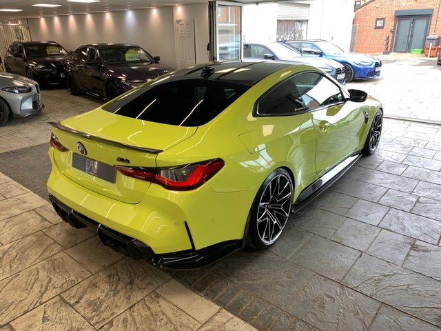USED 2021 21 BMW M4 3.0 BiTurbo Competition Coupe 2dr Petrol Steptronic Euro 6 (s/s) (510 ps) CARBON EXTRA'S | LOWERING SPRINGS