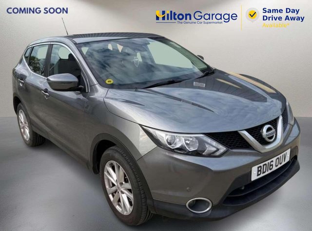 USED 2016 16 NISSAN QASHQAI 1.2 Qashqai Acenta Smart Vision DiG-T 5dr CLICK+COLLECT / HOME DELIVERY