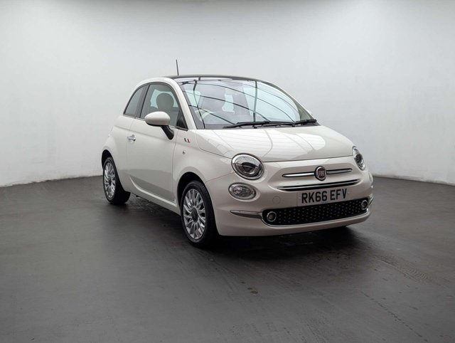 USED 2016 66 FIAT 500 1.2 500 Lounge Semi-Auto 3dr CLICK+COLLECT / HOME DELIVERY