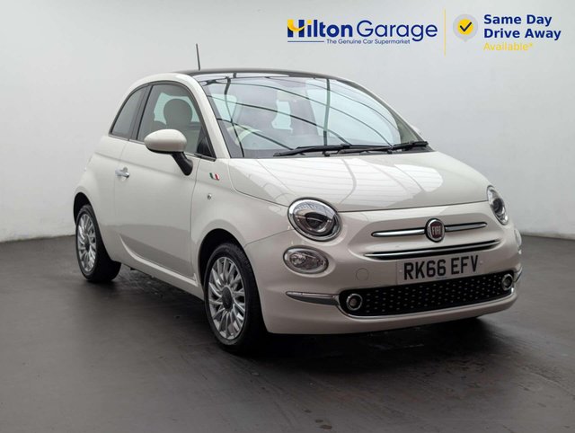 View our Fiat 500 1.2 500 Lounge Semi-Auto 3dr
