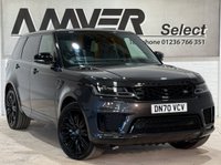 USED 2020 70 LAND ROVER RANGE ROVER SPORT 3.0 D300 MHEV HSE Dynamic Black SUV 5dr Diesel Auto 4WD Euro 6 (s/s) (300 ps) 