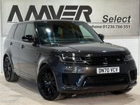 USED 2020 70 LAND ROVER RANGE ROVER SPORT 3.0 D300 MHEV HSE Dynamic Black SUV 5dr Diesel Auto 4WD Euro 6 (s/s) (300 ps) 