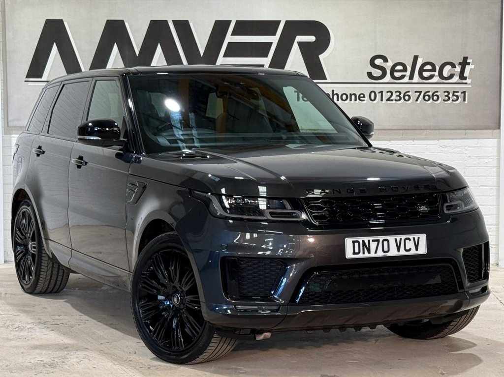 USED 2020 70 LAND ROVER RANGE ROVER SPORT 3.0 D300 MHEV HSE Dynamic Black SUV 5dr Diesel Auto 4WD Euro 6 (s/s) (300 ps) 