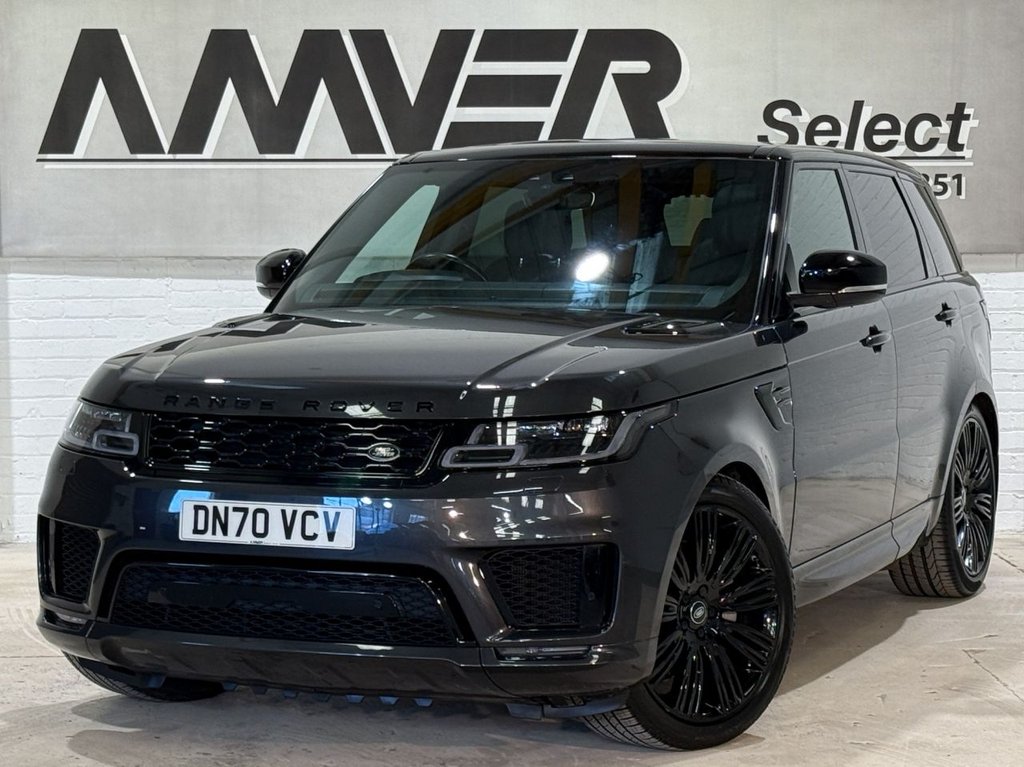 USED 2020 70 LAND ROVER RANGE ROVER SPORT 3.0 D300 MHEV HSE Dynamic Black SUV 5dr Diesel Auto 4WD Euro 6 (s/s) (300 ps) 