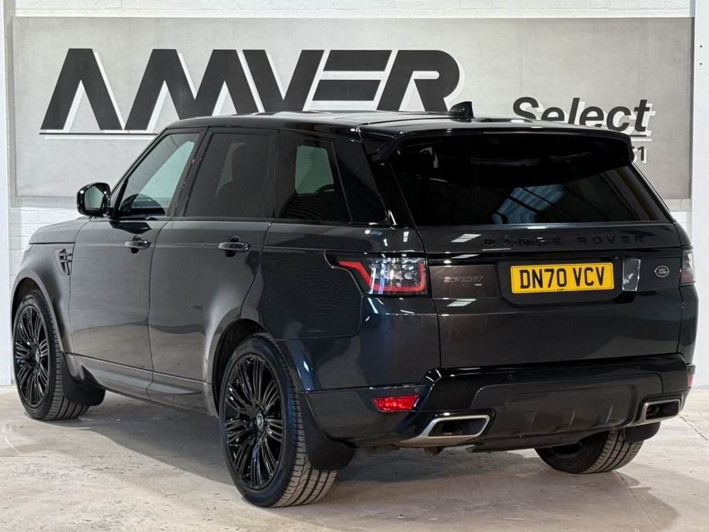 USED 2020 70 LAND ROVER RANGE ROVER SPORT 3.0 D300 MHEV HSE Dynamic Black SUV 5dr Diesel Auto 4WD Euro 6 (s/s) (300 ps) 