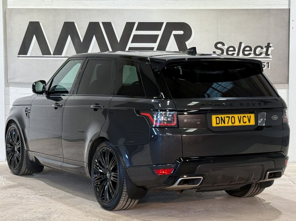USED 2020 70 LAND ROVER RANGE ROVER SPORT 3.0 D300 MHEV HSE Dynamic Black SUV 5dr Diesel Auto 4WD Euro 6 (s/s) (300 ps) 