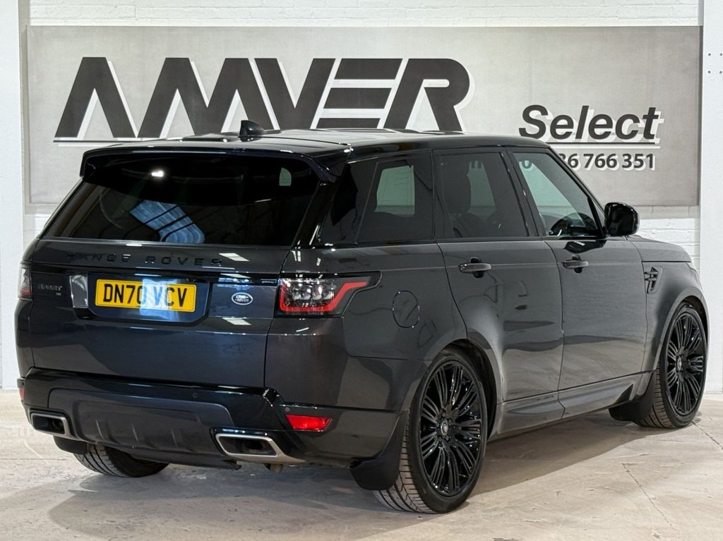 USED 2020 70 LAND ROVER RANGE ROVER SPORT 3.0 D300 MHEV HSE Dynamic Black SUV 5dr Diesel Auto 4WD Euro 6 (s/s) (300 ps) 