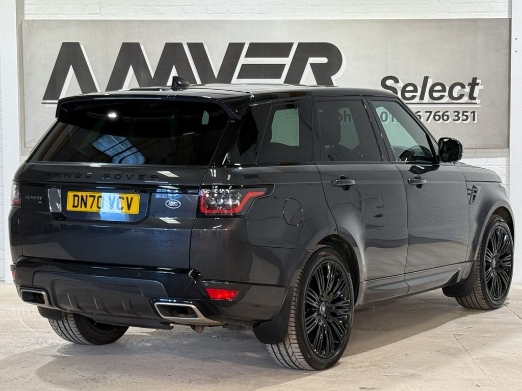USED 2020 70 LAND ROVER RANGE ROVER SPORT 3.0 D300 MHEV HSE Dynamic Black SUV 5dr Diesel Auto 4WD Euro 6 (s/s) (300 ps) 