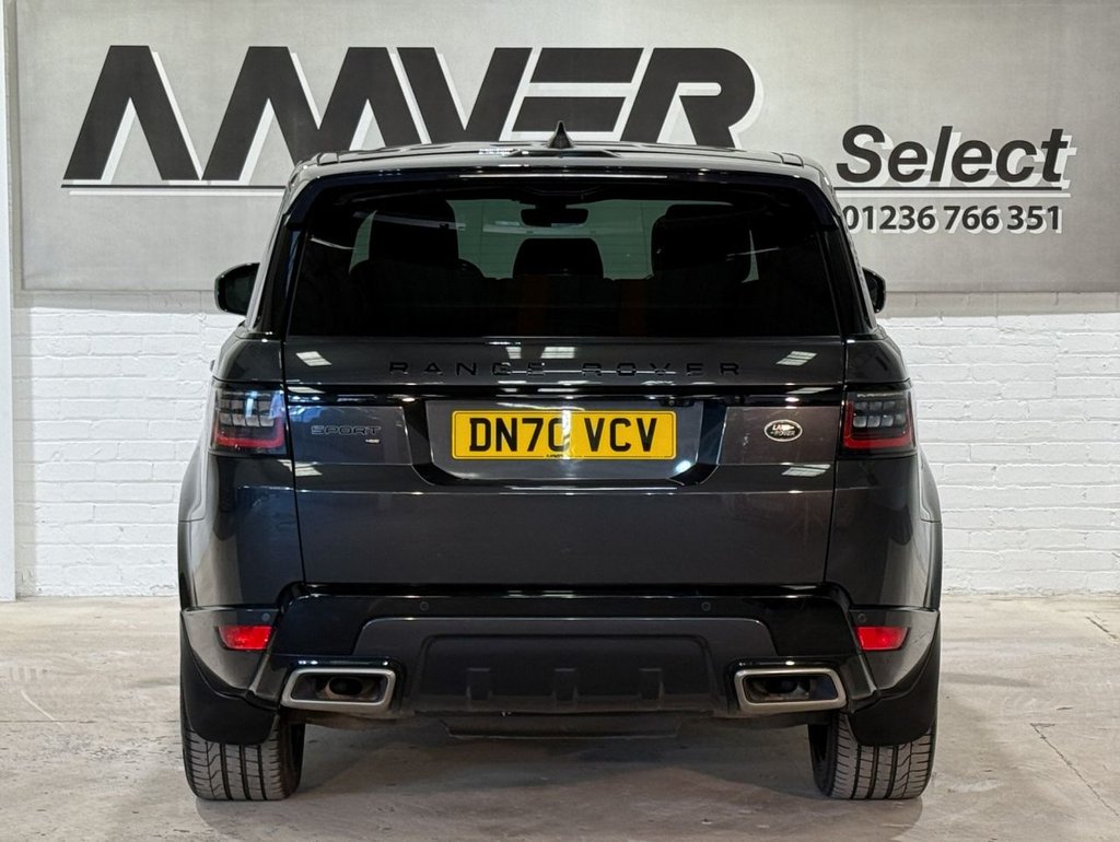 USED 2020 70 LAND ROVER RANGE ROVER SPORT 3.0 D300 MHEV HSE Dynamic Black SUV 5dr Diesel Auto 4WD Euro 6 (s/s) (300 ps) 