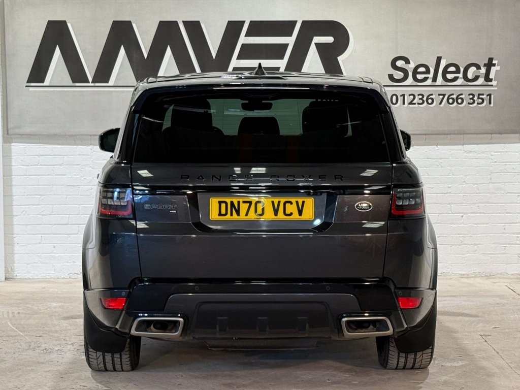 USED 2020 70 LAND ROVER RANGE ROVER SPORT 3.0 D300 MHEV HSE Dynamic Black SUV 5dr Diesel Auto 4WD Euro 6 (s/s) (300 ps) 
