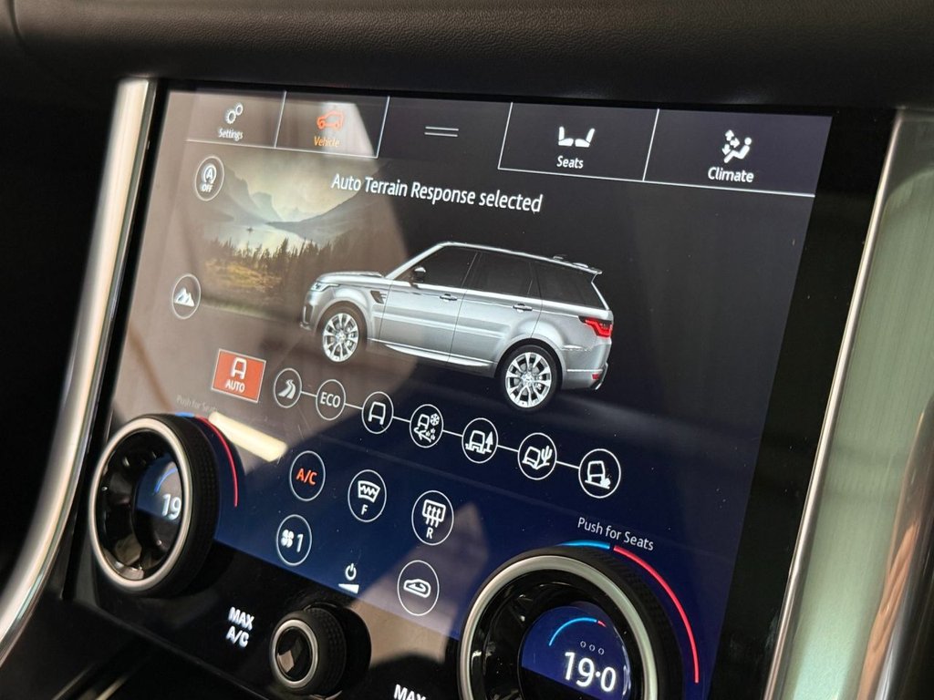 USED 2020 70 LAND ROVER RANGE ROVER SPORT 3.0 D300 MHEV HSE Dynamic Black SUV 5dr Diesel Auto 4WD Euro 6 (s/s) (300 ps) 