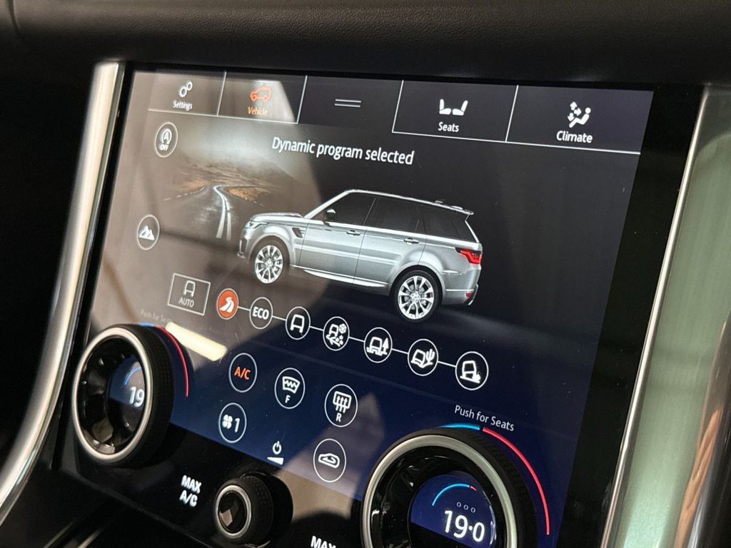 USED 2020 70 LAND ROVER RANGE ROVER SPORT 3.0 D300 MHEV HSE Dynamic Black SUV 5dr Diesel Auto 4WD Euro 6 (s/s) (300 ps) 