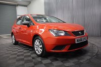USED 2016 66 SEAT IBIZA 1.0 SOL Hatchback 5dr Petrol Manual Euro 6 (75 ps) BLUETOOTH / 5 DOOR / DAB RADIO / FINANCE AVAILABLE
