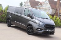 USED 2023 23 FORD TRANSIT CUSTOM 2.0 300 EcoBlue Limited Crew Van Double Cab 5dr Diesel Auto L2 H1 Euro 6 (170 ps) 