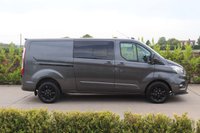 USED 2023 23 FORD TRANSIT CUSTOM 2.0 300 EcoBlue Limited Crew Van Double Cab 5dr Diesel Auto L2 H1 Euro 6 (170 ps) 