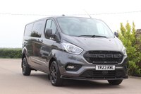 USED 2023 23 FORD TRANSIT CUSTOM 2.0 300 EcoBlue Limited Crew Van Double Cab 5dr Diesel Auto L2 H1 Euro 6 (170 ps) 