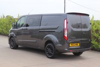 USED 2023 23 FORD TRANSIT CUSTOM 2.0 300 EcoBlue Limited Crew Van Double Cab 5dr Diesel Auto L2 H1 Euro 6 (170 ps) 