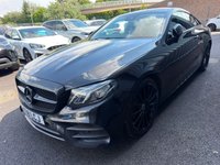 USED 2018 Y MERCEDES-BENZ E-CLASS 2.0 E220d AMG Line (Premium) Coupe 2dr Diesel G-Tronic+ Euro 6 (s/s) (194 ps) 