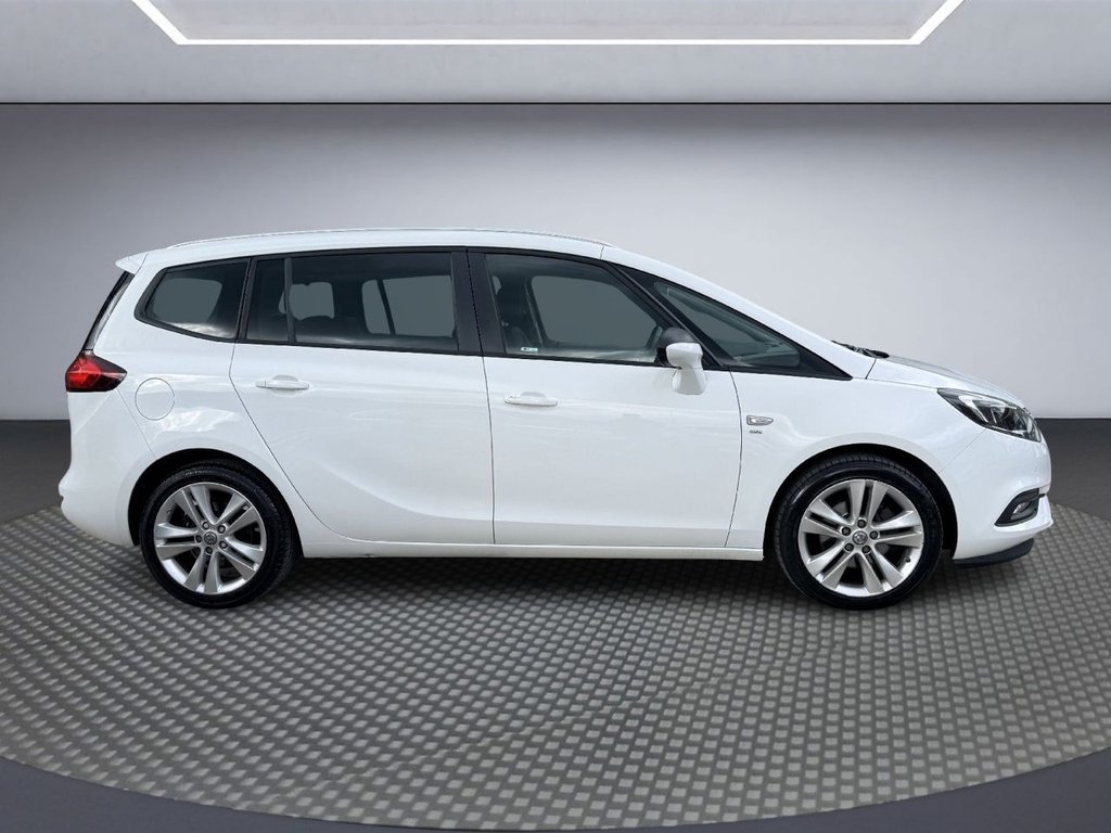USED 2017 67 VAUXHALL ZAFIRA TOURER 1.4i Turbo SRi Nav MPV 5dr Petrol Auto Euro 6 (140 ps) SAT NAV+APPLE CARPLAY+FULL LEATHER