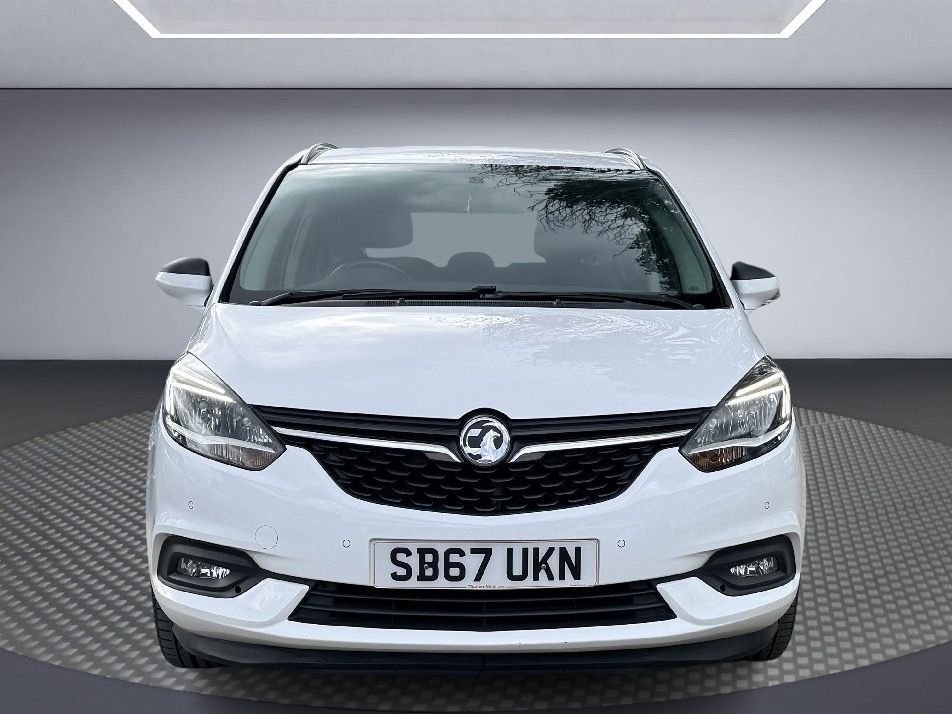 USED 2017 67 VAUXHALL ZAFIRA TOURER 1.4i Turbo SRi Nav MPV 5dr Petrol Auto Euro 6 (140 ps) SAT NAV+APPLE CARPLAY+FULL LEATHER