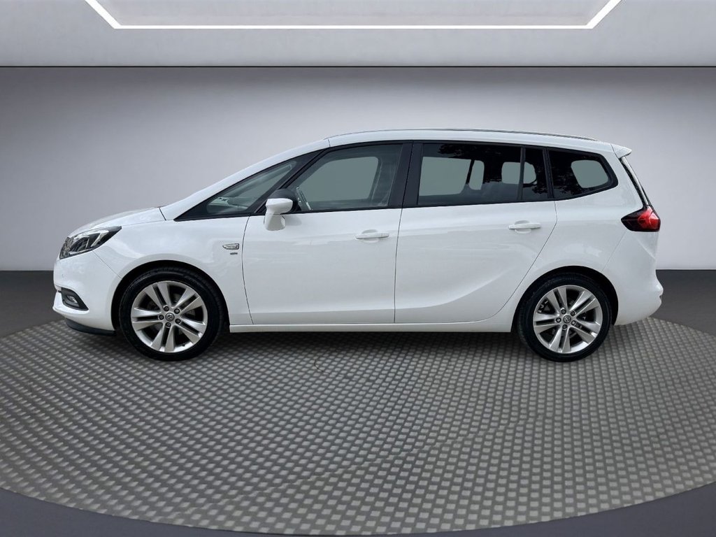 USED 2017 67 VAUXHALL ZAFIRA TOURER 1.4i Turbo SRi Nav MPV 5dr Petrol Auto Euro 6 (140 ps) SAT NAV+APPLE CARPLAY+FULL LEATHER