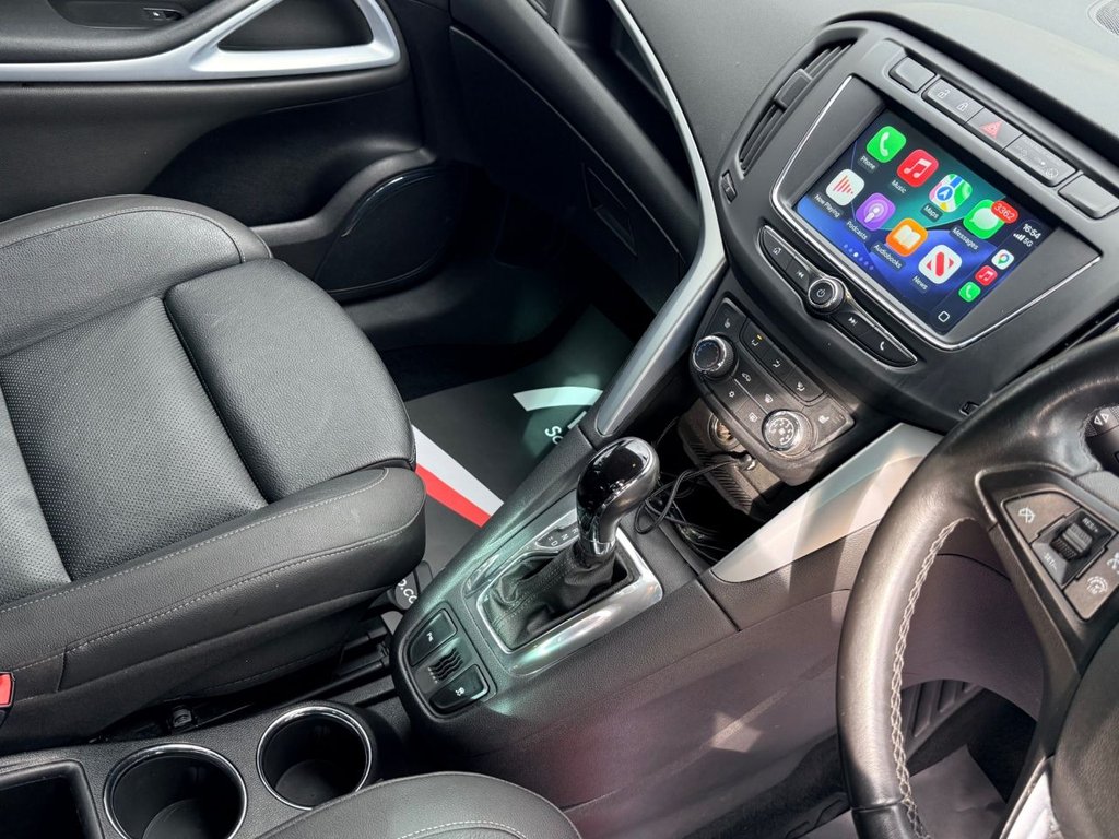 USED 2017 67 VAUXHALL ZAFIRA TOURER 1.4i Turbo SRi Nav MPV 5dr Petrol Auto Euro 6 (140 ps) SAT NAV+APPLE CARPLAY+FULL LEATHER