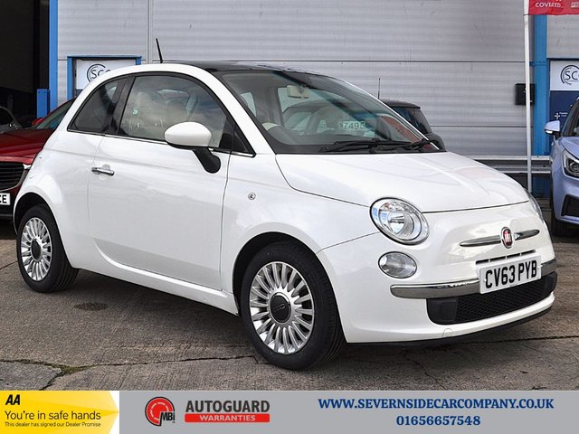 2013 63 Fiat 500 1.2 Lounge Hatchback 3dr Petrol Manual Euro 6 (s/s) (69 bhp)