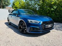 USED 2017 67 AUDI A5 CABRIOLET 3.0 TDI V6 S line Convertible 2dr Diesel S Tronic quattro Euro 6 (s/s) (218 ps) Award Winning Used Car Dealer Essex