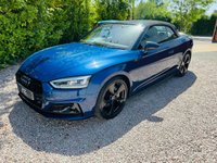USED 2017 67 AUDI A5 CABRIOLET 3.0 TDI V6 S line Convertible 2dr Diesel S Tronic quattro Euro 6 (s/s) (218 ps) Award Winning Used Car Dealer Essex