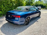 USED 2017 67 AUDI A5 CABRIOLET 3.0 TDI V6 S line Convertible 2dr Diesel S Tronic quattro Euro 6 (s/s) (218 ps) Award Winning Used Car Dealer Essex