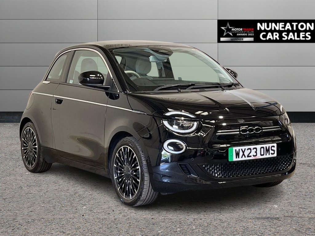 USED 2023 23 FIAT 500E 42kWh La Prima By Bocelli Hatchback 3dr Electric Auto (118 ps) One Owner - Full History