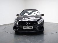 USED 2017 67 MERCEDES-BENZ GLA 2.0 GLA45 AMG Yellow Night Edition SUV 5dr Petrol SpdS DCT 4MATIC Euro 6 (s/s) (381 ps) FULL MERC HISTORY+PAN ROOF