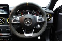 USED 2017 67 MERCEDES-BENZ GLA 2.0 GLA45 AMG Yellow Night Edition SUV 5dr Petrol SpdS DCT 4MATIC Euro 6 (s/s) (381 ps) FULL MERC HISTORY+PAN ROOF